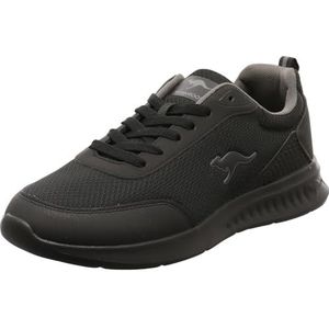 KangaROOS KL-A Lismo Sneakers voor heren, Jet Black/Mono, 42 EU, Jet Black Mono, 42 EU