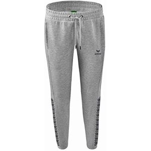 Erima dames Essential Team sweatbroek (2102206), licht grey melange/slate grey, 34