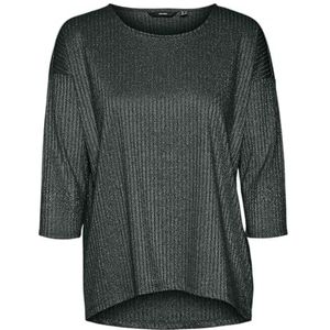 VMCORA 3/4 TOP JRS Boo GA, Scarab/Detail: zilver Lurex Melange, M