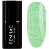 Semilac - Hybrid 494 Frozen Pistache - Nagellak - 7 ml - Semi-transparant met Witte Vlekken
