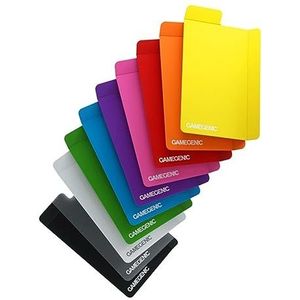 Gamegenic Flex Card Dividers (Pack of 10), Multicolored