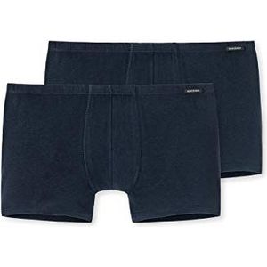 Schiesser herenshorts onderbroek met zachte manchetten (verpakking van 2)