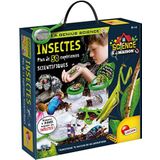 LISCIANI - I'm A Genius Science – thuis insecten – meer dan 50 wetenschappelijke experimenten over insecten – wetenschappelijke set – gemaakt in Italië – educatief spel voor kinderen van 8,10,12 jaar