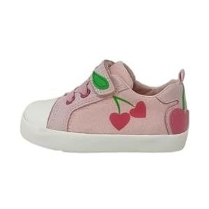Geox B Kilwi Girl B Sneakers voor babymeisjes, roze Fuchsia, 21 EU