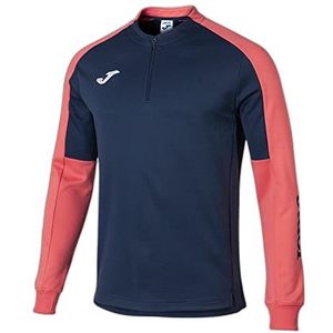 Joma Eco Championship Sweatshirt Met Halve Rits Blauw Jongen