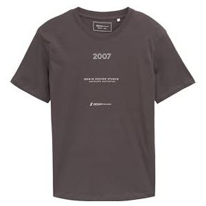 TOM TAILOR Denim T-shirt voor heren, 11587 - Pavement Grey, XXL