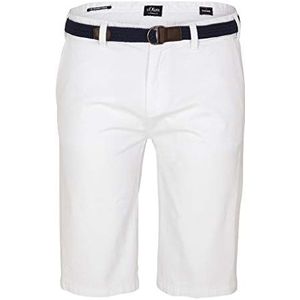 s.Oliver Big Size Bermuda's voor heren, wit, 42