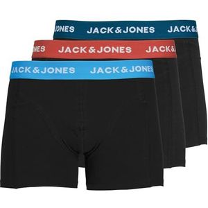 JACK & JONES Boxershorts voor heren, zwart, S
