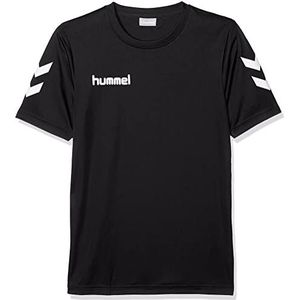 Hummel Core Polyester T-shirt voor heren, zwart, 64-76 EU