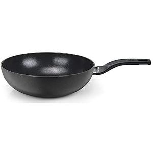 Moneta Nova Wok 30 cm, 4,7 liter, aluminium, zwart