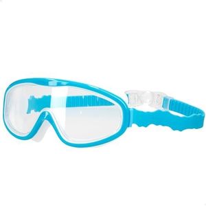 COLORBABY Aqua Sport 54244 Duikbril voor kinderen, blauw, verstelbare rubberen band, kliksluiting, latexvrij, hypoallergeen, lekvrij, snorkelmasker, brede kijkhoek, vanaf 7 jaar