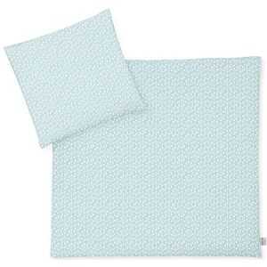 Julius Zöllner Jersey - kinderbeddengoed 80 x 80 cm + 35 x 40 cm, 2-delige set dekbedovertrek en kussensloop, 100% jersey-katoen, met ritssluiting, Öko-Tex Standard 100, Planty