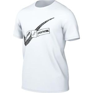 Nike Shirt M Nk Df Tee Gym Kit 2, wit, FZ8058-100, XL