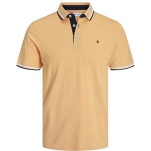 JACK&JONES PLUS Jjepaulos Polo Ss Noos Pls, Apricot Ice/Detail: play, 4XL