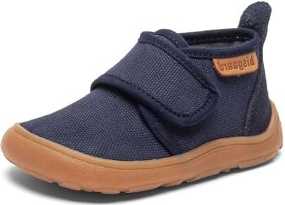 Bisgaard Uniseks Barefoot Basic Sneakers voor kinderen, marineblauw, 19 EU