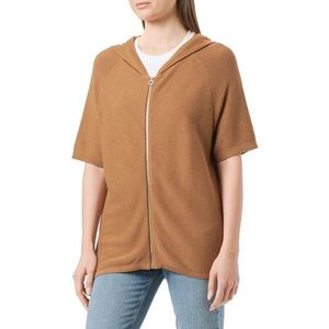 s.Oliver Gebreid vest voor dames, korte, bruin, 34