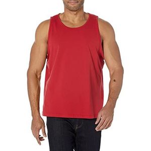 Amazon Essentials Heren Regular-Fit Tanktop, Rood, X-Small