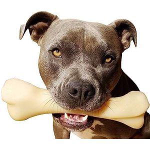 Nylabone Extreme, kauw- en tandspeelgoed voor honden, hondenbotten, voor agressief/sterk kauwen, kippensmaak, voor extra grote honden van meer dan 23 kg, monster-botten