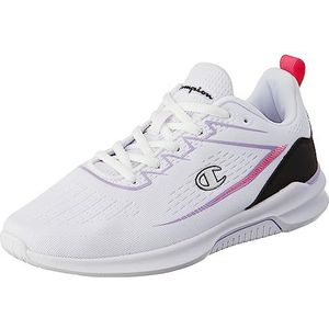 Champion Nimble G GS Sneakers, wit/fuchsia/zwart (WW002), 38,5 EU, Bianco Fucsia Nero Ww002