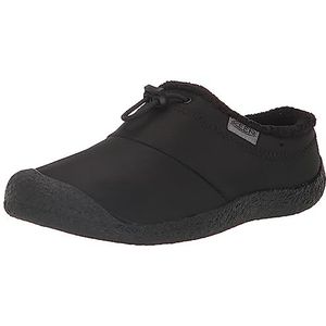 KEEN Howser 3 Slide Slipper voor dames, Zwart glad nylon, 35 EU