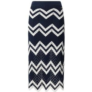 Pepe Jeans - PL901205 - Rok - Marineblauw - Casual - Katoen - Duurzaam