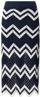 Pepe Jeans - PL901205 - Rok - Marineblauw - Casual - Katoen - Duurzaam