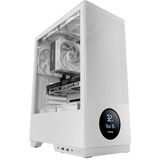 Tacens SAGITTA20 - PC Behuizing - ATX - Met LED Scherm - 3 Ventilatoren - Zijkant van Gehard Glas