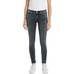 Replay New Luz Skinny fit jeans voor dames, 097, donkergrijs, 26W x 30L