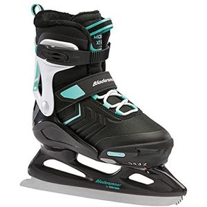 Rollerblade Bladerunner Ice Micro Ice XT Meisjes, Junior, verstelbaar, zwart en groenblauw, schaatsen