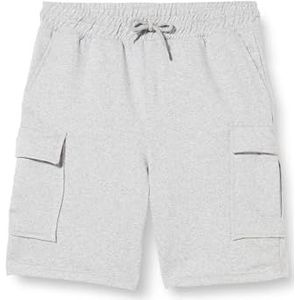 Koton Heren Cargo Trekkoord Pocket Gedetailleerde Slim Fit Shorts, grijs (035), XS