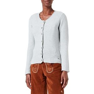 Stockerpoint Damesjas Marissa gebreide jas, rook, standaard