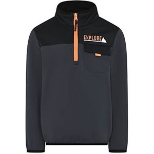 Lego Wear Lwsaipal 701 Sweatshirt voor jongens, uniseks, met halve rits, maat 965, maat 86, 965