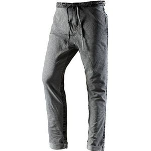 Blend Dames relaxed broek Viv mix pants, grijs (Black Blue Denim 29050), 36W x 32L (Fabrikant maat: S)