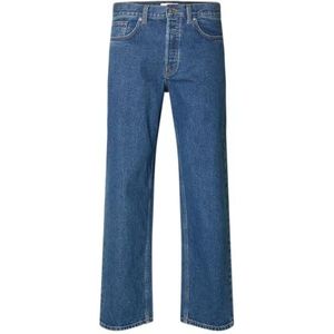 SELECTED - SLH220 BEN KORI - Jeans - Blauw Denim - Loosefit