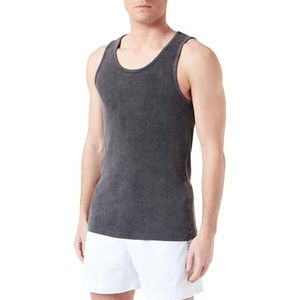 Koton Slim Fit Crew Neck Mouwloze Tanktop voor heren, antraciet (931), M