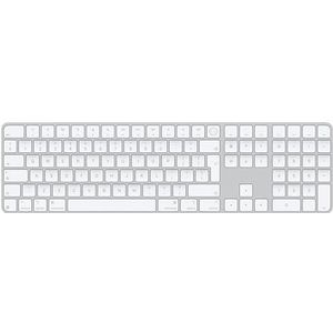 Apple Magic Keyboard met Touch ID en numeriek toetsenblok voor Mac-modellen met Apple silicon - Internationaal Engels - Witte toetsen ​​​​​​​