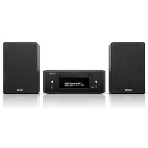 Denon - CEOL N12DAB - Alles-in-één Systeem - Zwart - Met CD-speler en DAB/FM-radio