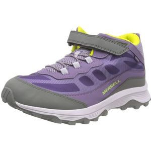 Merrell Unisex Kid's Moab Speed Mid A/C WTRPF Wandelschoen voor kinderen, Grape Cadet, 31 EU