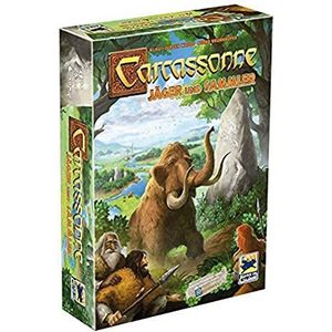 Asmodee | Hans im Glück | Carcassonne Hunters and Gatherers | Family Board Game | 2-5 Players | From 8+ Years | 40+ Minutes | German Version