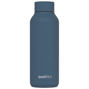 Quokka drinkfles RVS Solid Stone Blue 510 ml