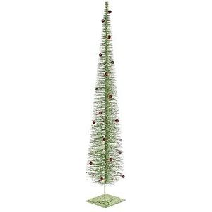 DKD Home Decor Kerstboom van polyester, 22 x 22 x 120 cm