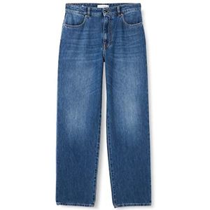 Pinko Barbra Boyfriend Denim Slouch Jeans voor dames, Pjr_Wassen Vintage Donker, 25