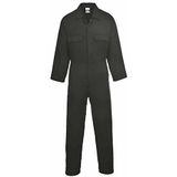 Portwest Euro Work Katoenen Overall Size: S, Colour: Zwart, S998BKRS