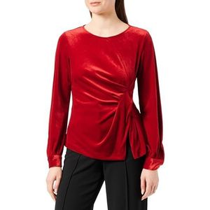 SIDONA Damesblouse 19120133-SI01, rood, M, rood, M