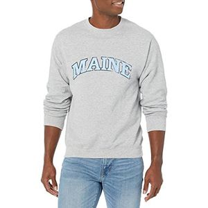 NCAA Maine Black Bears 50/50 Blended 8oz Vintage Boog Crewneck Sweatshirt - - L
