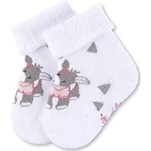 Sterntaler Babysokjes voor meisjes, ezel Emmi Girl, wit