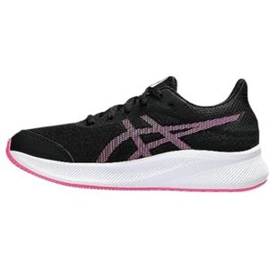 Asics Patriot 13 GS, hardloopschoenen, zwart/hot pink, maat 39, Zwart/Roze (Hot Pink), 39 EU