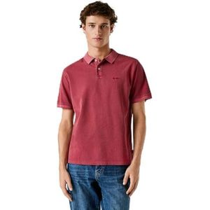 Pepe Jeans Heren nieuwe Oliver GD Polo, Rood (Currant Red), M, Rood (bes rood), M