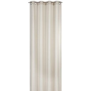 Elbersdrucke Lino 09 kant-en-klare decoratie, polyester, beige, 255 x 140 cm