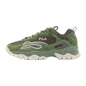 FILA Ray Tracer Tr2 Sneakers, heren, Oil Green Marshmallow, 42 EU
